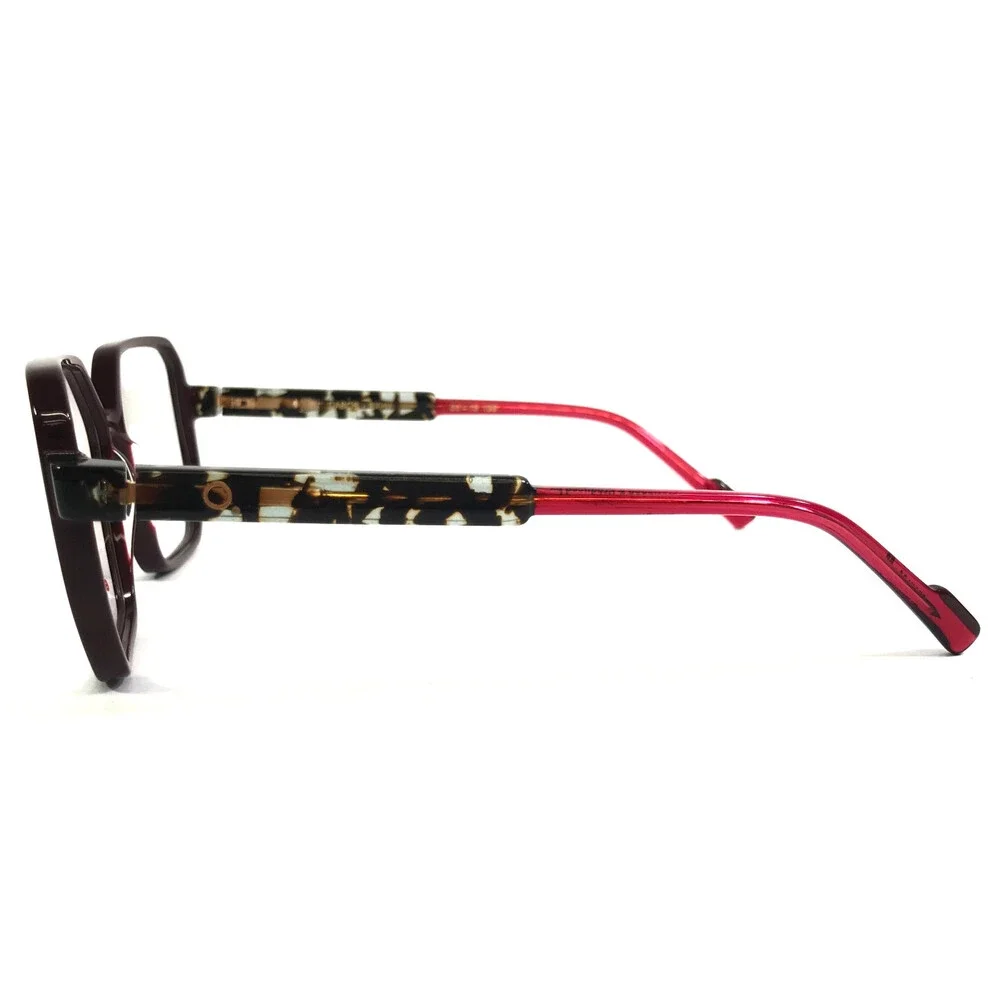 Etnia Barcelona Eyeglasses Frames DASOS BXHV Bordeaux Havana Full Rim 56-15-138